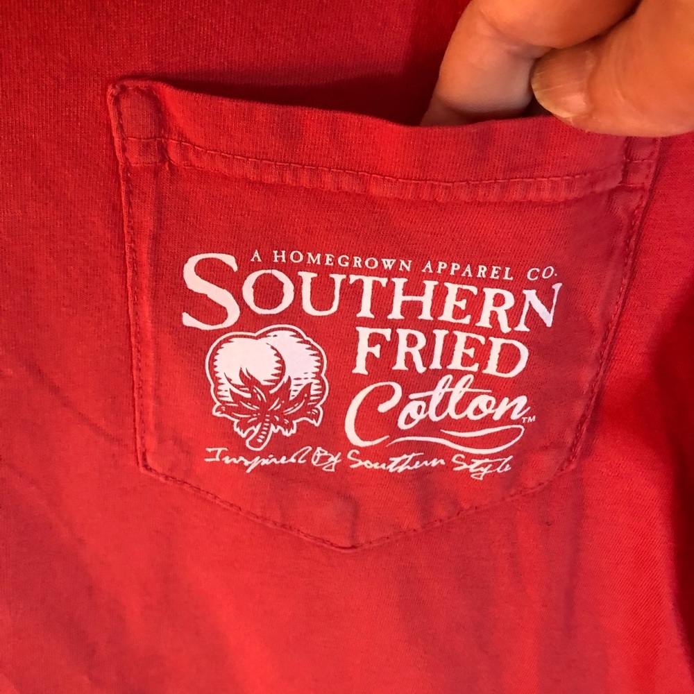 Southern Fried Cotton Tee. Size Small. - Picture 3 of 7